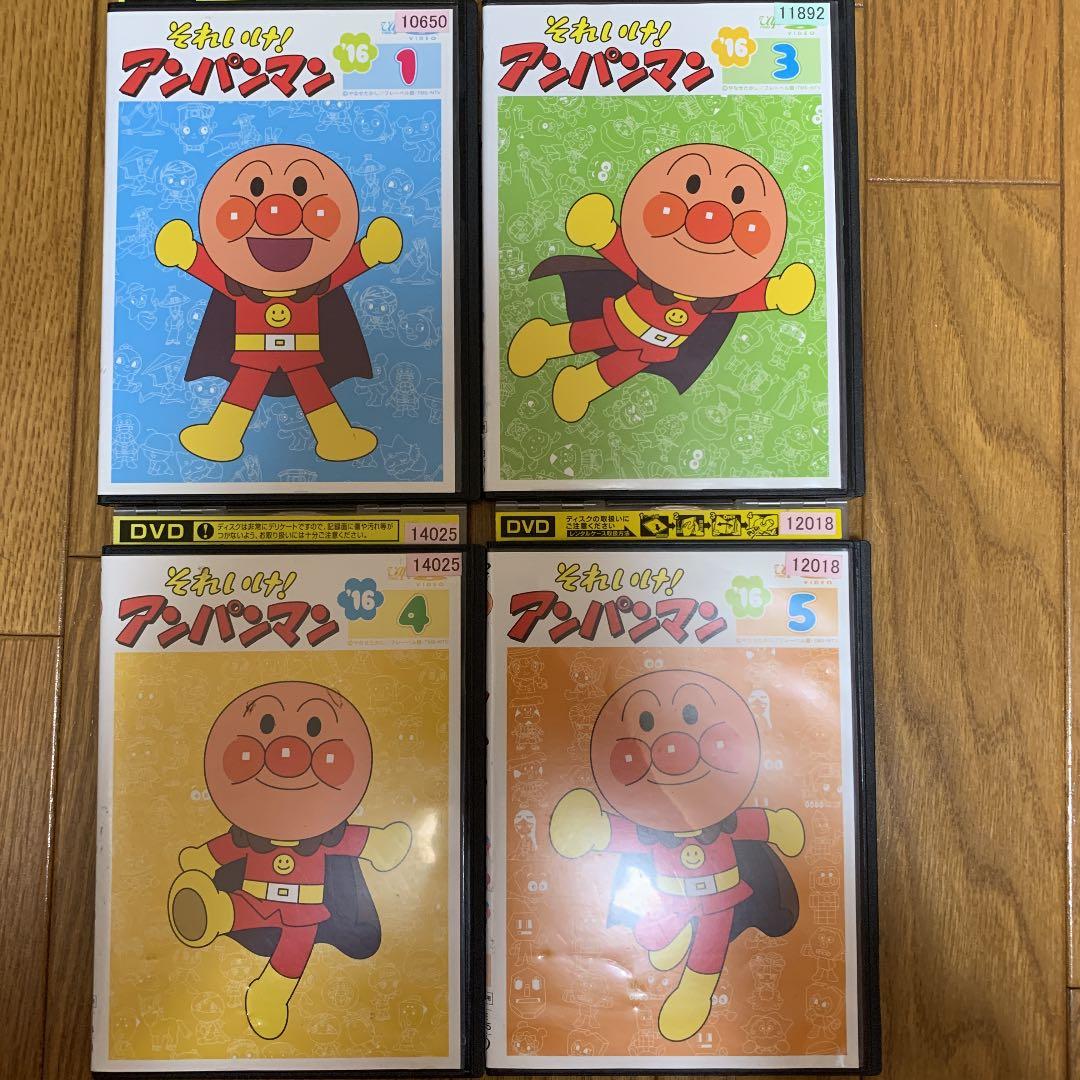 それいけ！アンパンマン'16 1,3~7,9~12巻 DVD