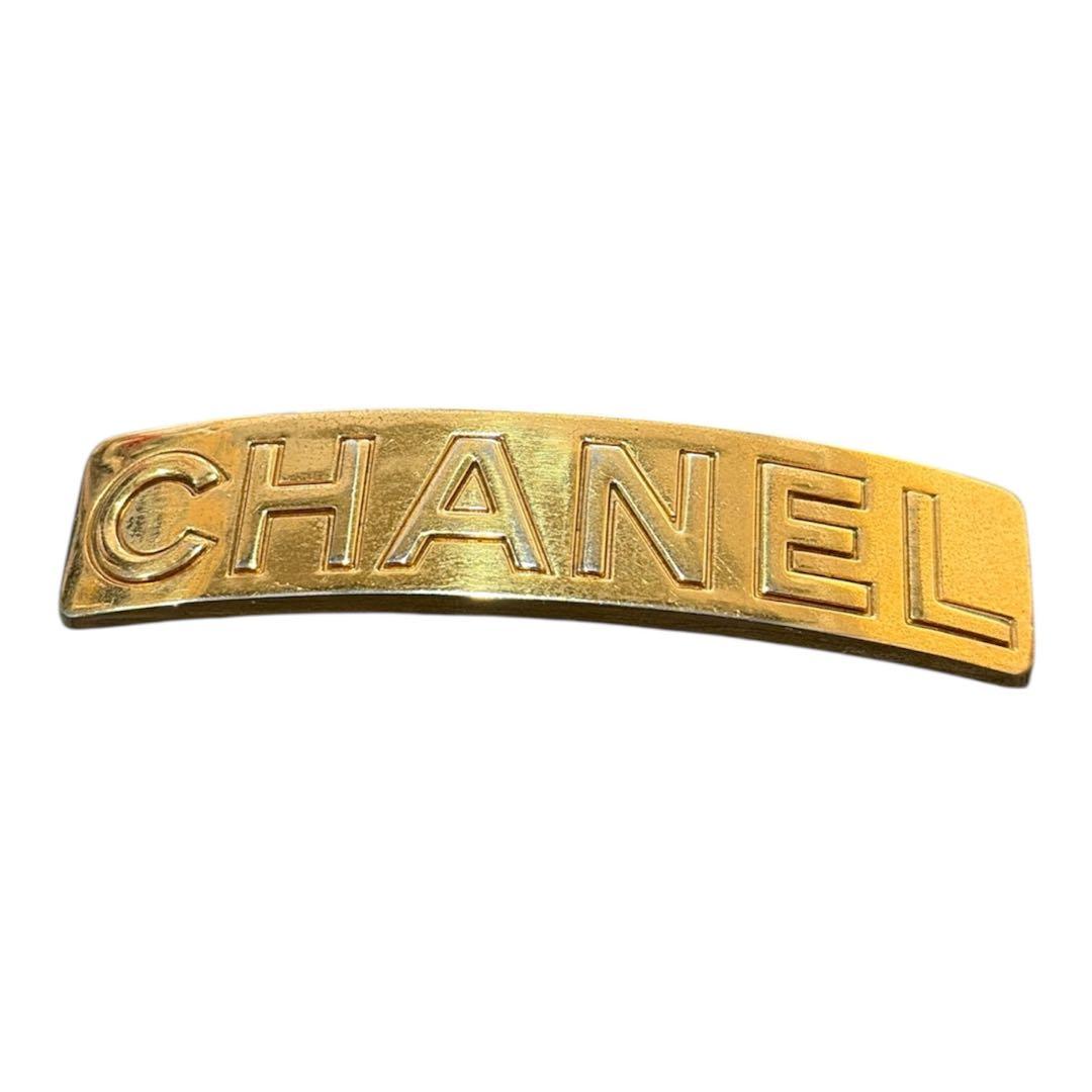 CHANEL ゴールド バレッタ ヴィンテージ シャネル