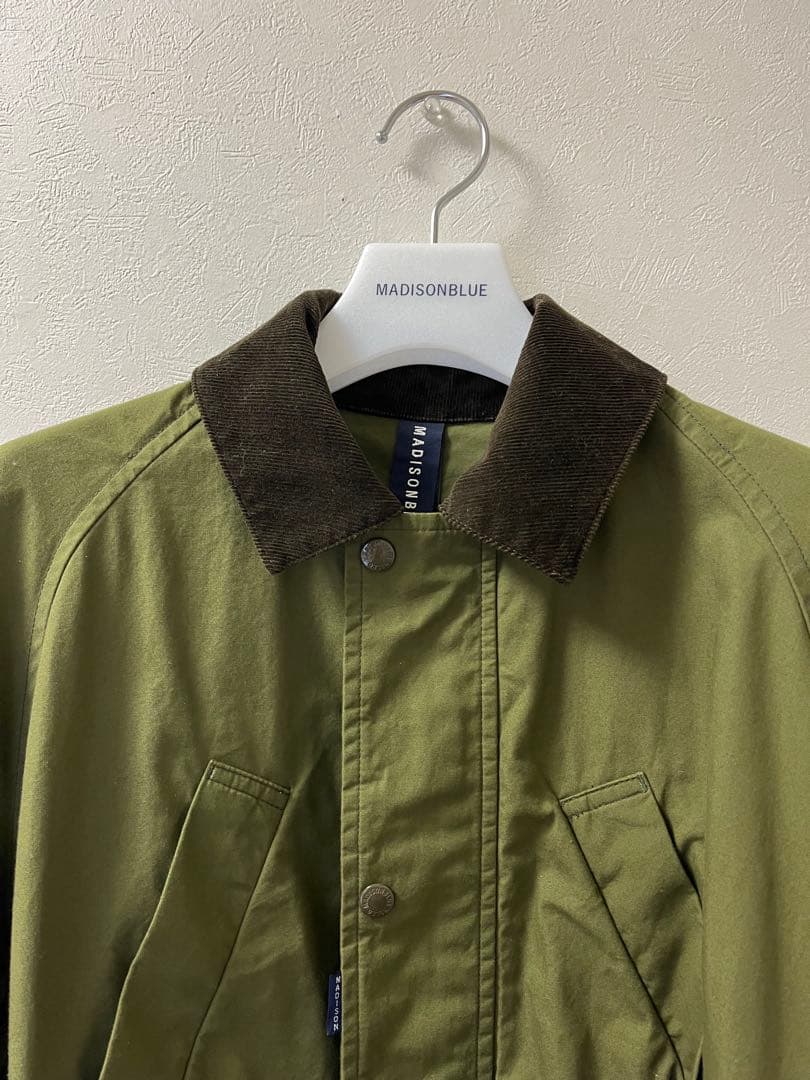 ジャケット・アウター MADISONBLUE HUNTING SHORT CT WAXED CLOTH