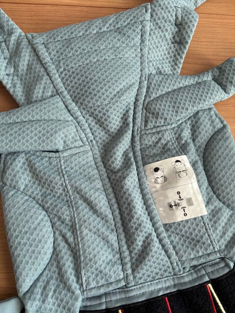 【期間限定値下げ】ergobaby 抱っこひも スレートブルー