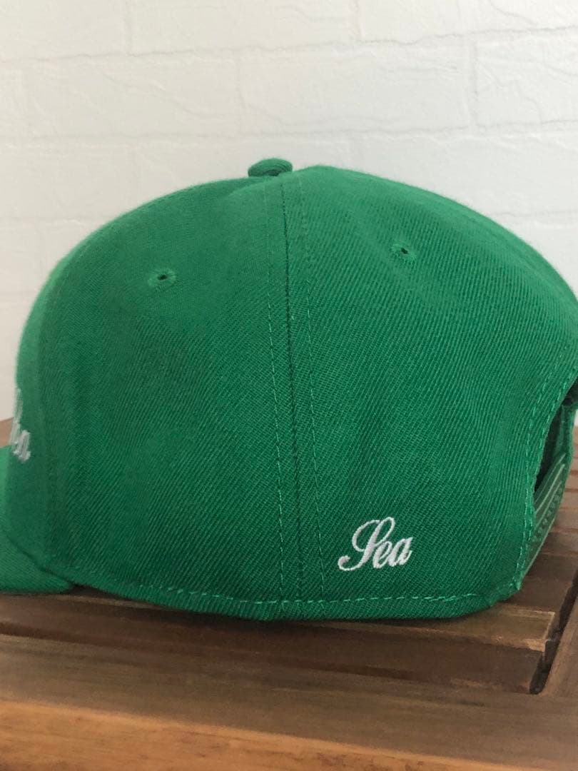 【未使用緑】wind and sea snap back cap 初期 グリーン
