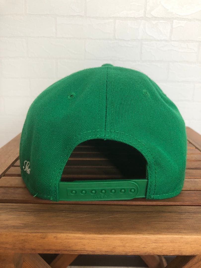 【未使用緑】wind and sea snap back cap 初期 グリーン