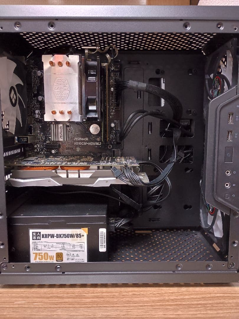 Windowsデスクトップ H310/i7 8700K/8GB/GTX1060/SSD250GB