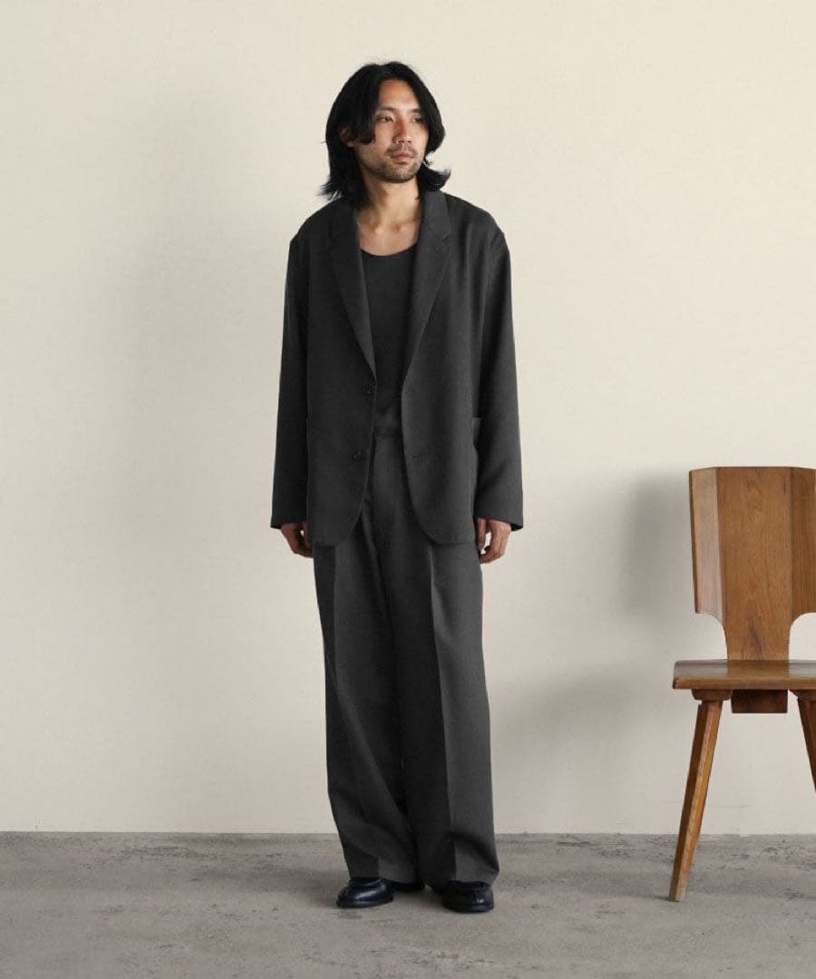 ジャケット・アウター shiun P/L SINGLE BREASTED JACKET