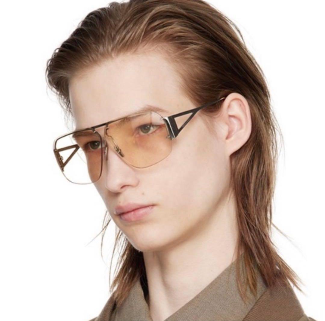 BOTTEGA VENETA ボッテガ メタルアビエーターサングラス 登坂広臣着