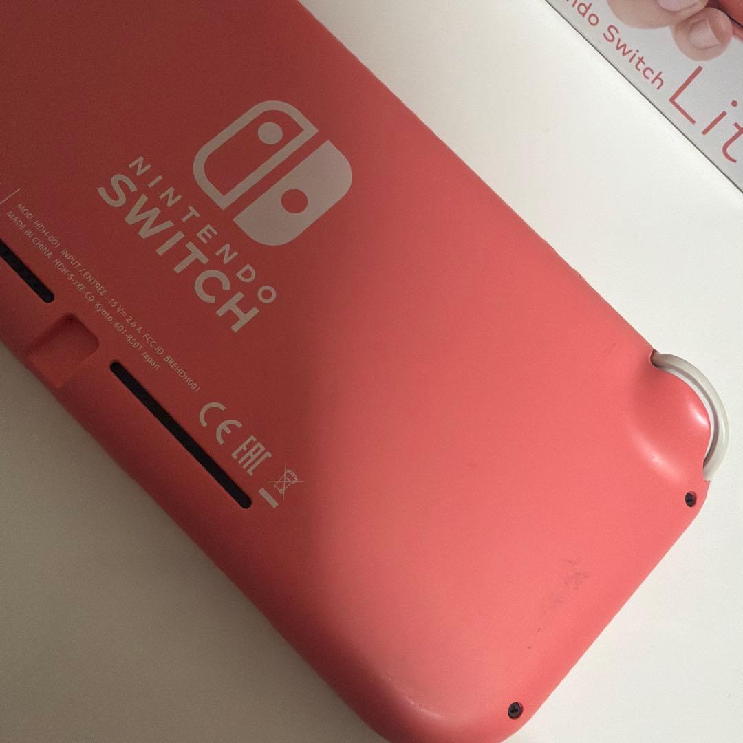 【美品】ニンテンドー スイッチライト コーラル