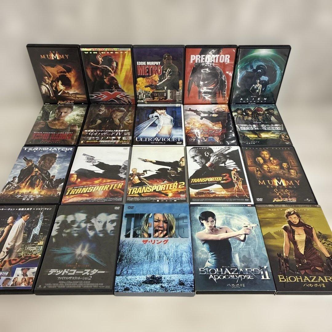 洋画DVDまとめ売り 134枚