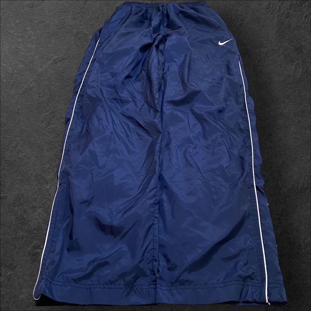 パンツ 90s archive nike wide nylon pants y2k M