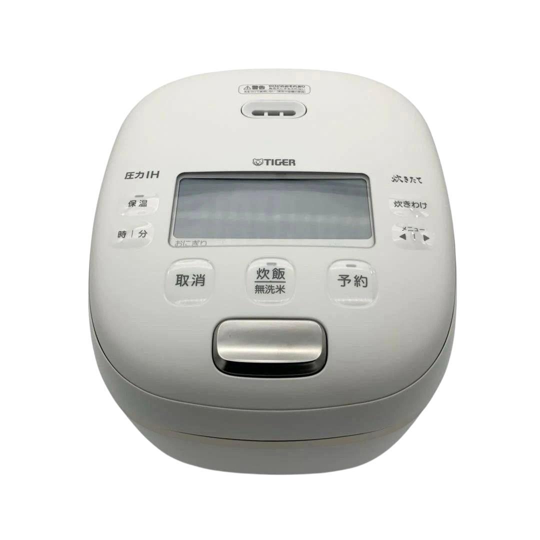 【美品】2025年製 タイガー圧力 IH ジャー炊飯器 JRI-G100 WO