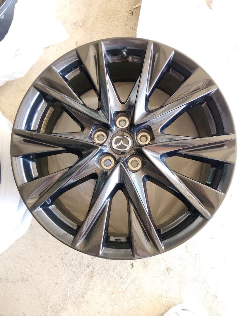 マツダ CX-5 CX-8ブラックトーンエディション4本 純正 ホイール美