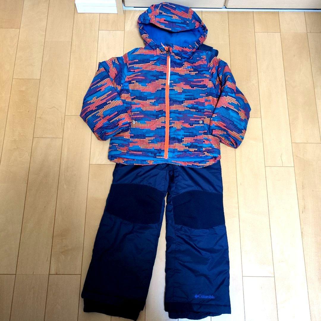 【超美品】110cm　XXS　Columbia　スキーウェア　上下セット