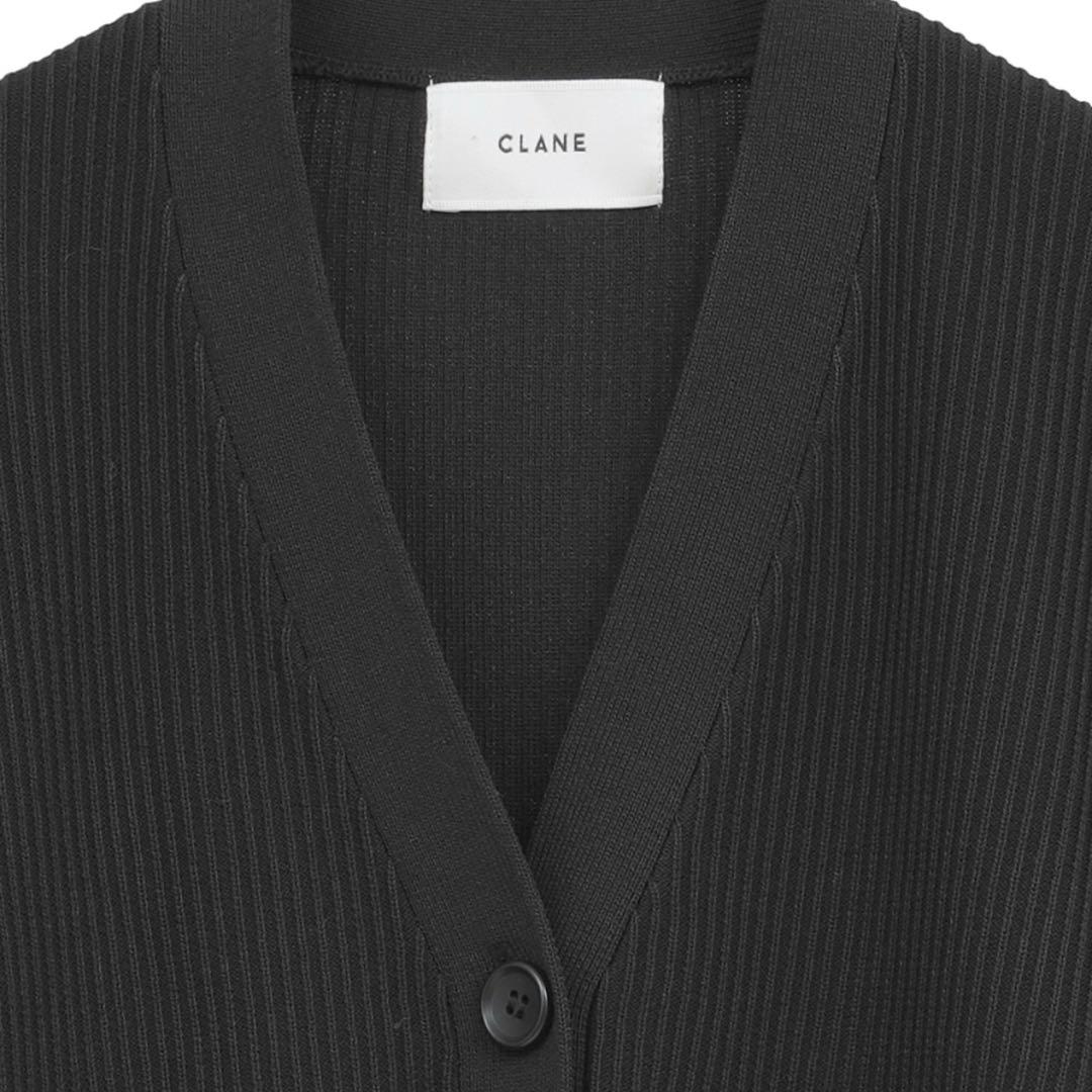 【美品】クラネ CURVE SLEEVE KNIT CARDIGAN