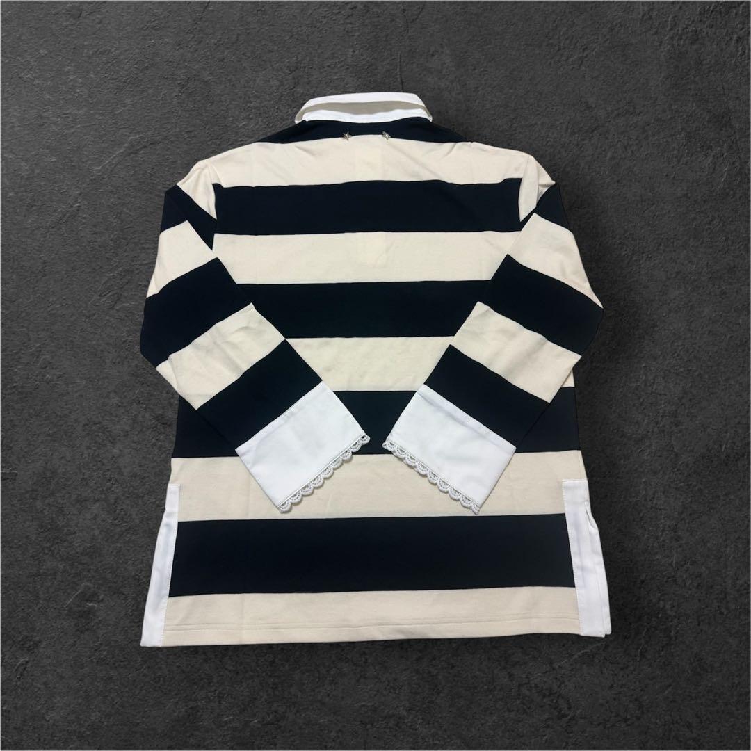 Bibiy. B. FRANCINE RUGBY TOP ネイビー