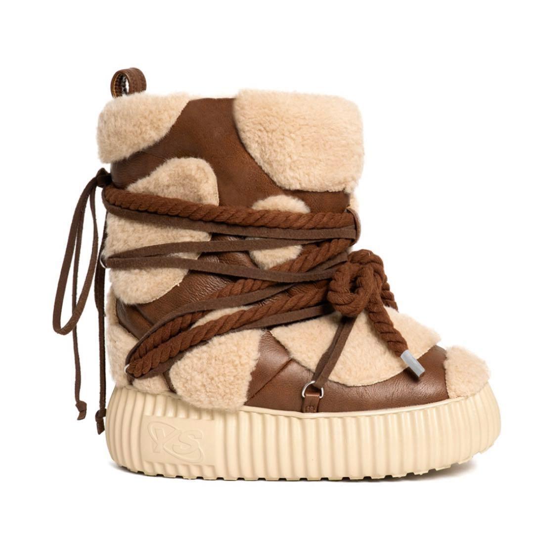 【極美品】YELLO SHEPHERDESS SHORT BOOTS