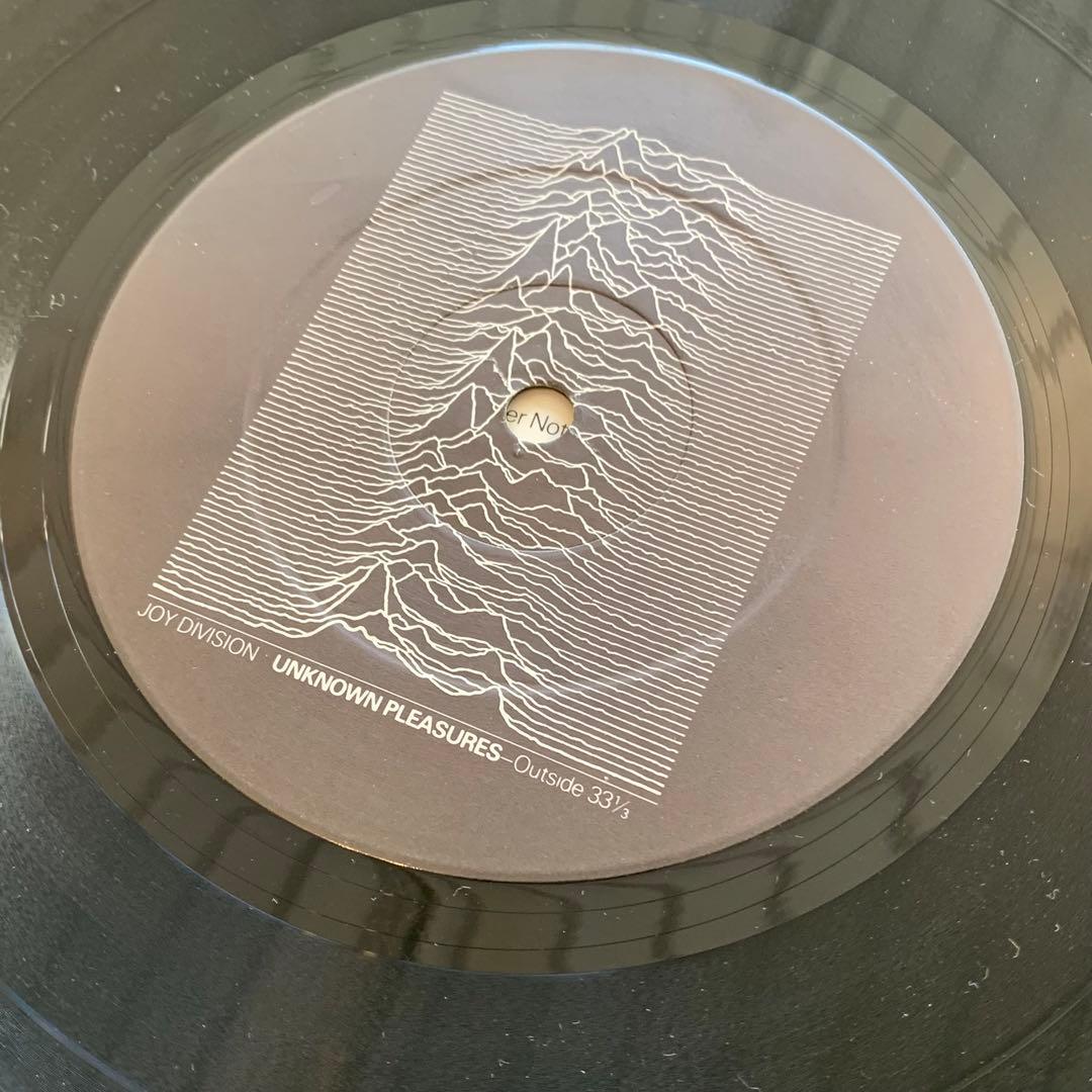JOY DIVISION unknown pleasures レコード 初期UK