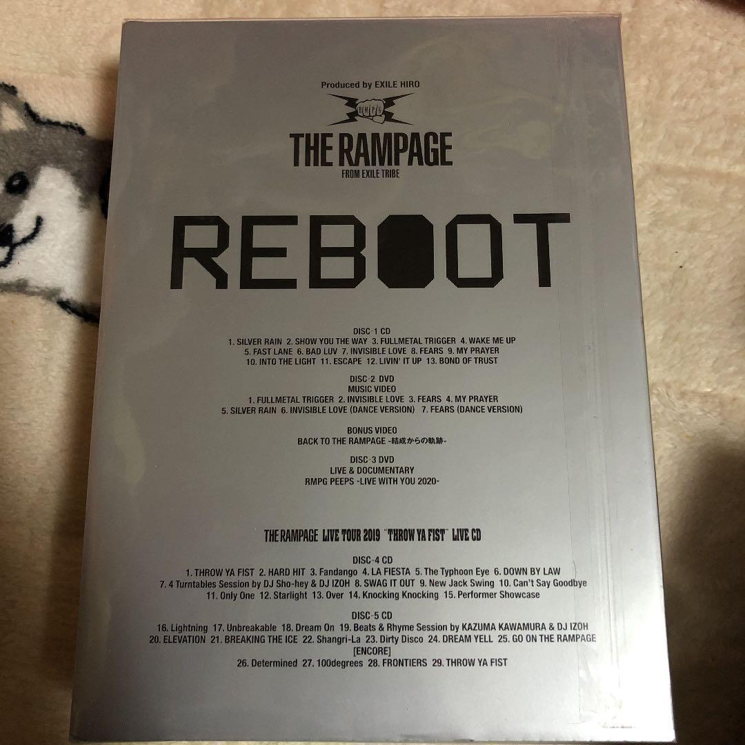 THE RAMPAGE REBOOT (CD3枚組+DVD2枚組)(豪華盤)
