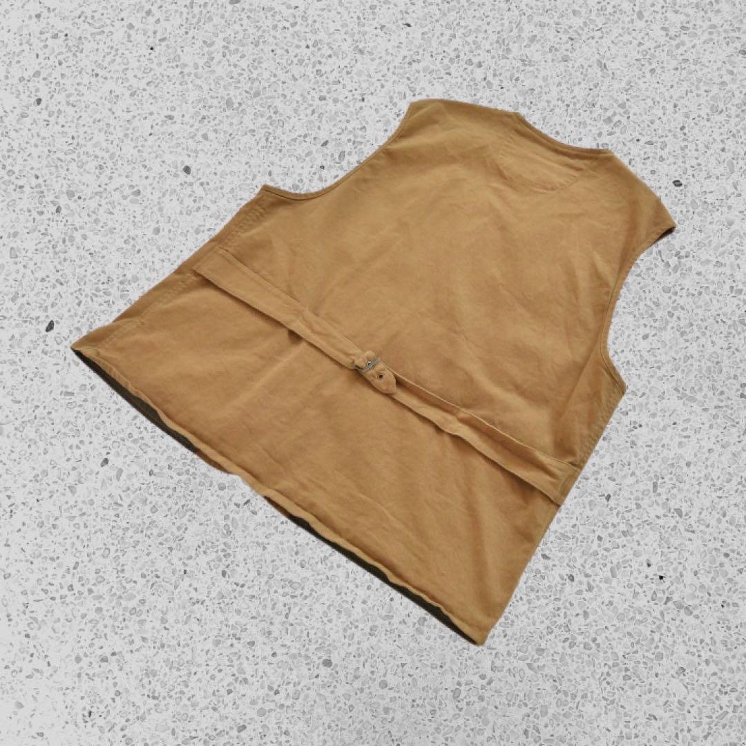 ORVIS コットン ベスト ブラウン 古着 オーバーサイズ　XXL