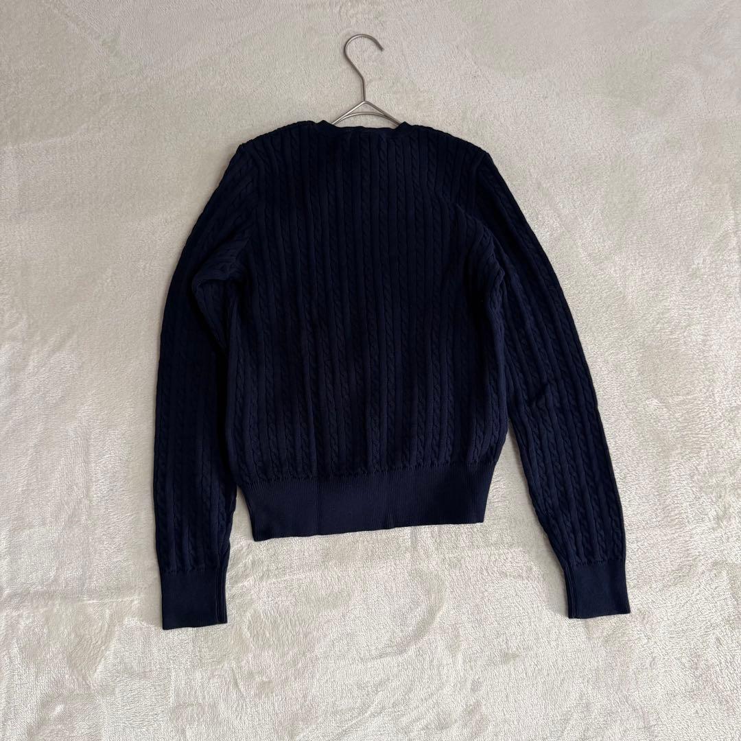 POLO RALPH LAUREN ケーブルニットカーディガン L(12-14)