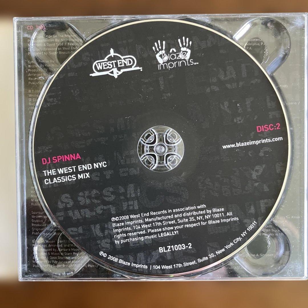 洋楽 DJ SPINNA THE WEST END NYC CLASSICS MIX