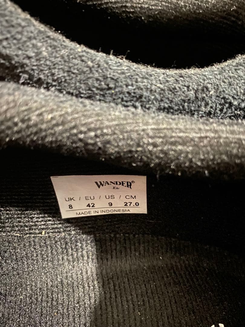 wander etc スニーカー　靴　モカシン