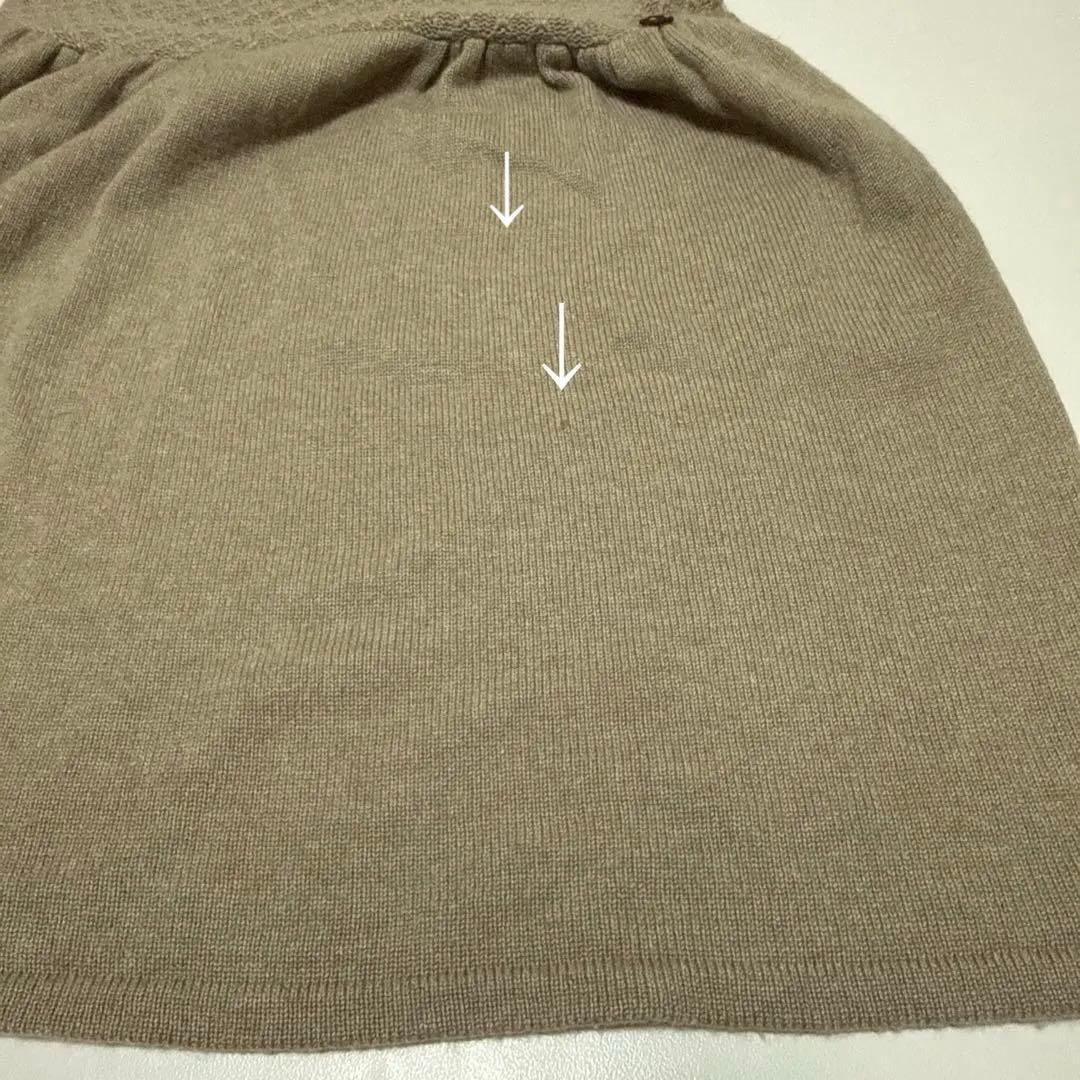 美品✨フォクシー カシミヤ100% ニットワンピース サイズ42