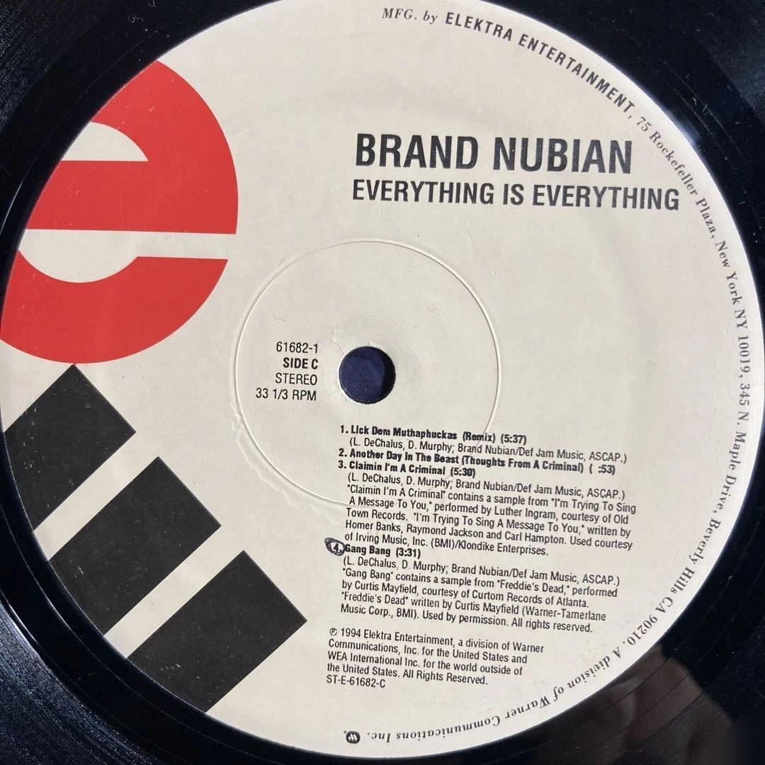 洋楽 Brand Nubian/ Everything Is Everything