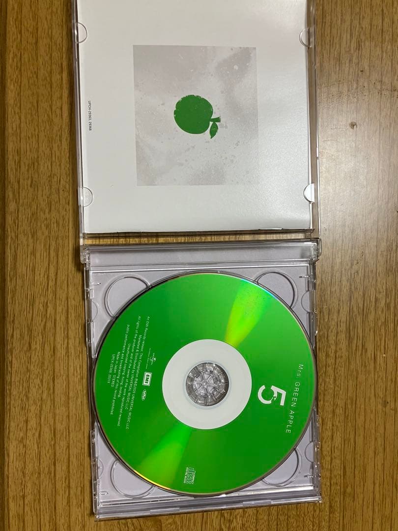 Mrs. GREEN APPLE アルバム 5 CD-DVD 初回限定版