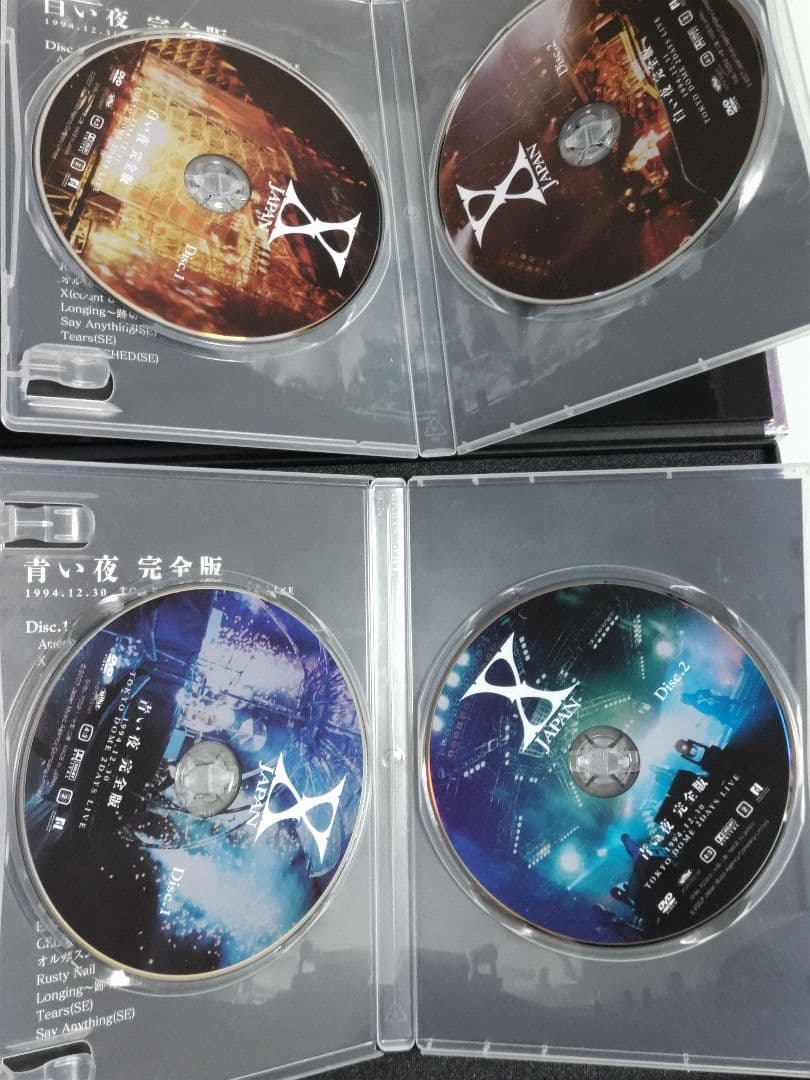 XJapan 青い夜　白い夜　完全版　DVD-BOX（初回限定生産）
