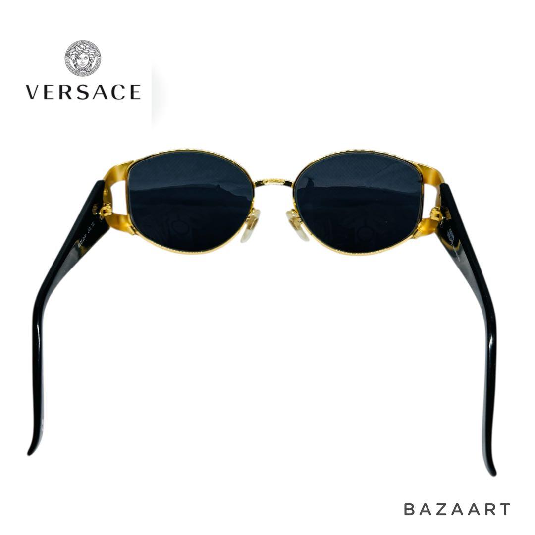 VERSACE ヴェルサーチ サングラス MOD S64 メデューサ 黒ゴールド