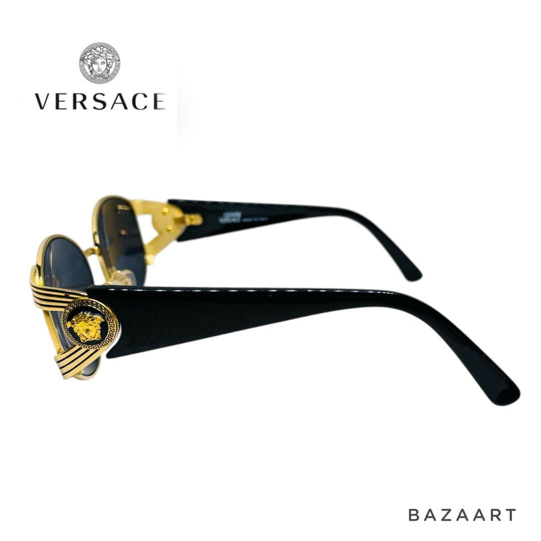 VERSACE ヴェルサーチ サングラス MOD S64 メデューサ 黒ゴールド