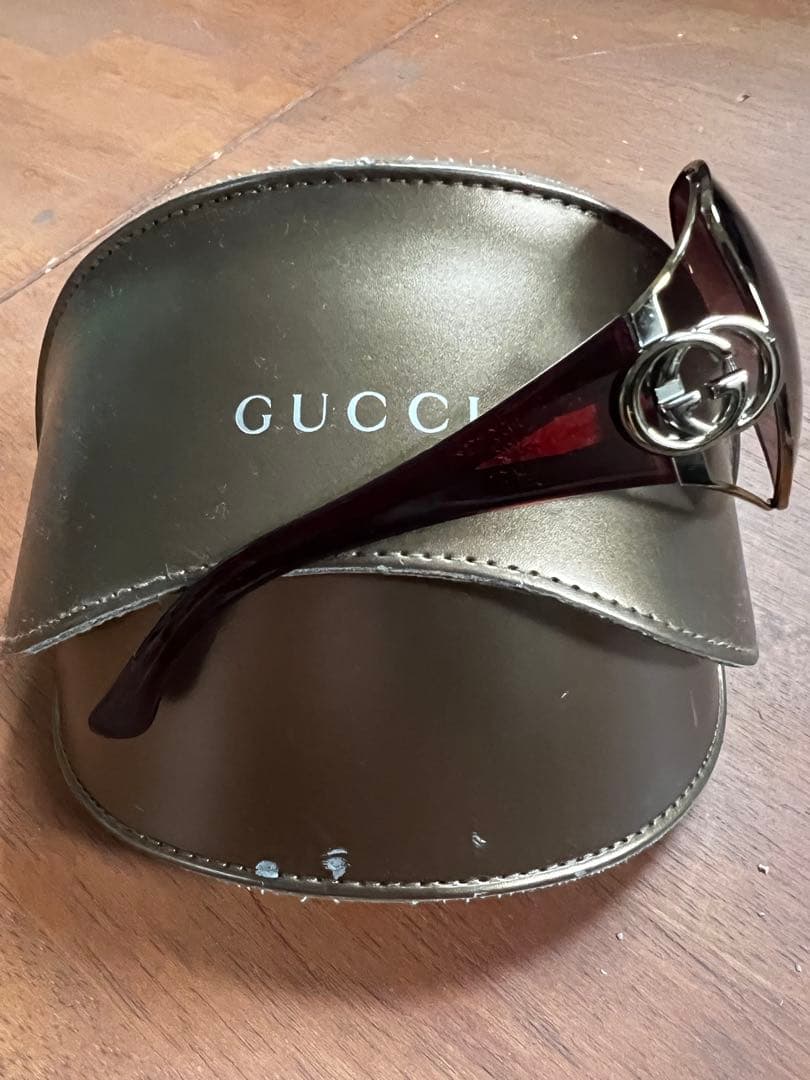 GUCCI ブラウン サングラス