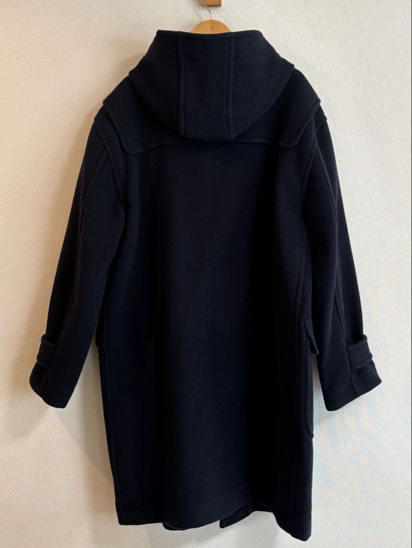 90s SCOTT SHERRY ダッフルコート　ロング　ビッグサイズ　ネイビー