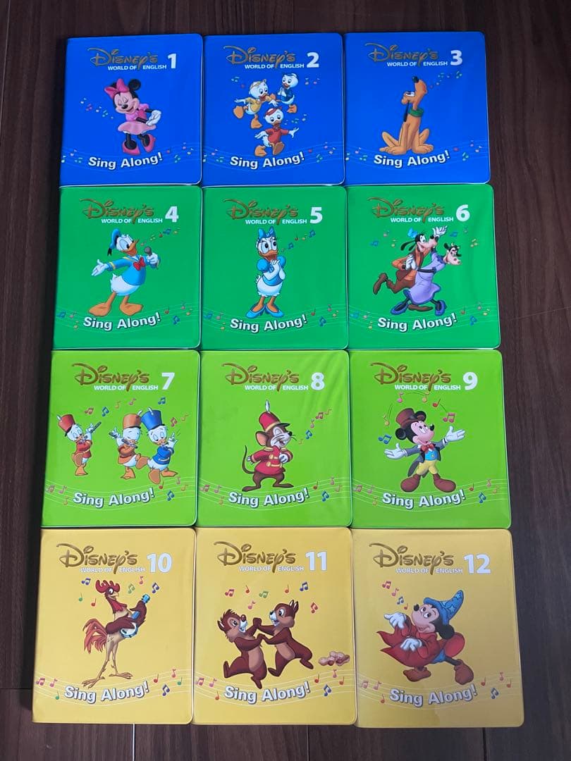 DWE シングアロング1-12 DVD CDセット
