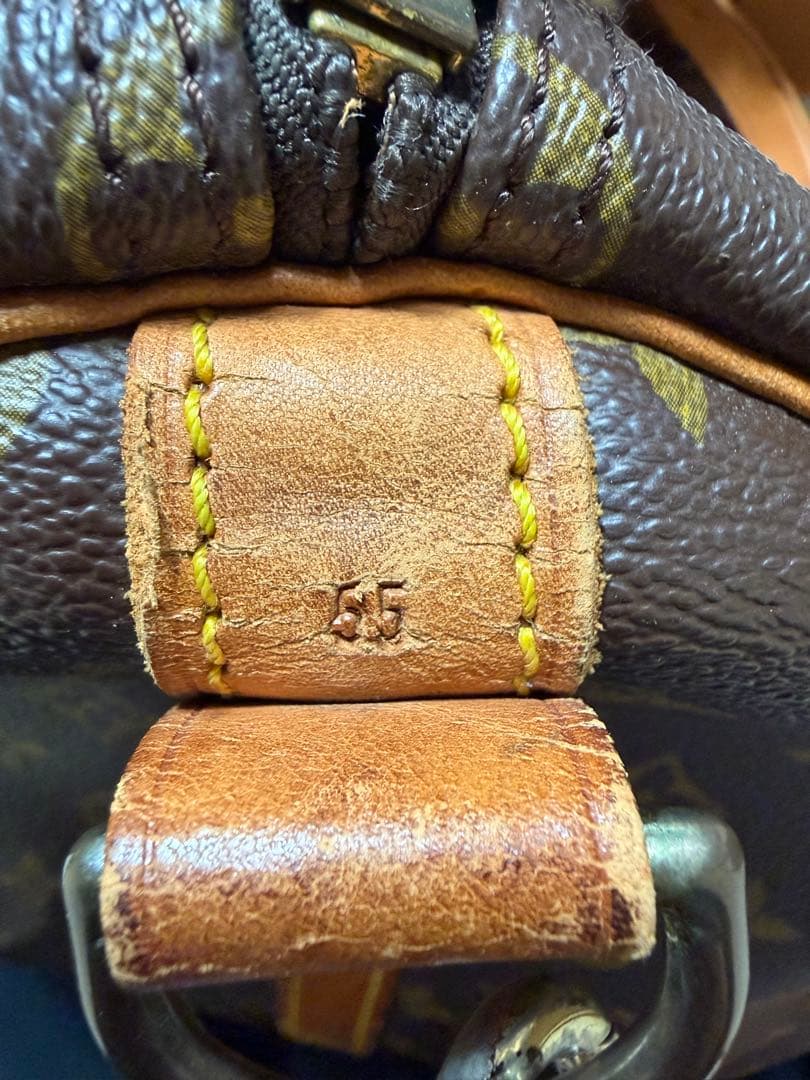 ルイヴィトン キーポル ５５ モノグラム ショルダー ボストンバッグ