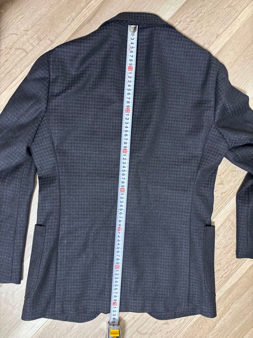 【新品未使用】Ring Jacket ウールジャケット Size：46 グレー