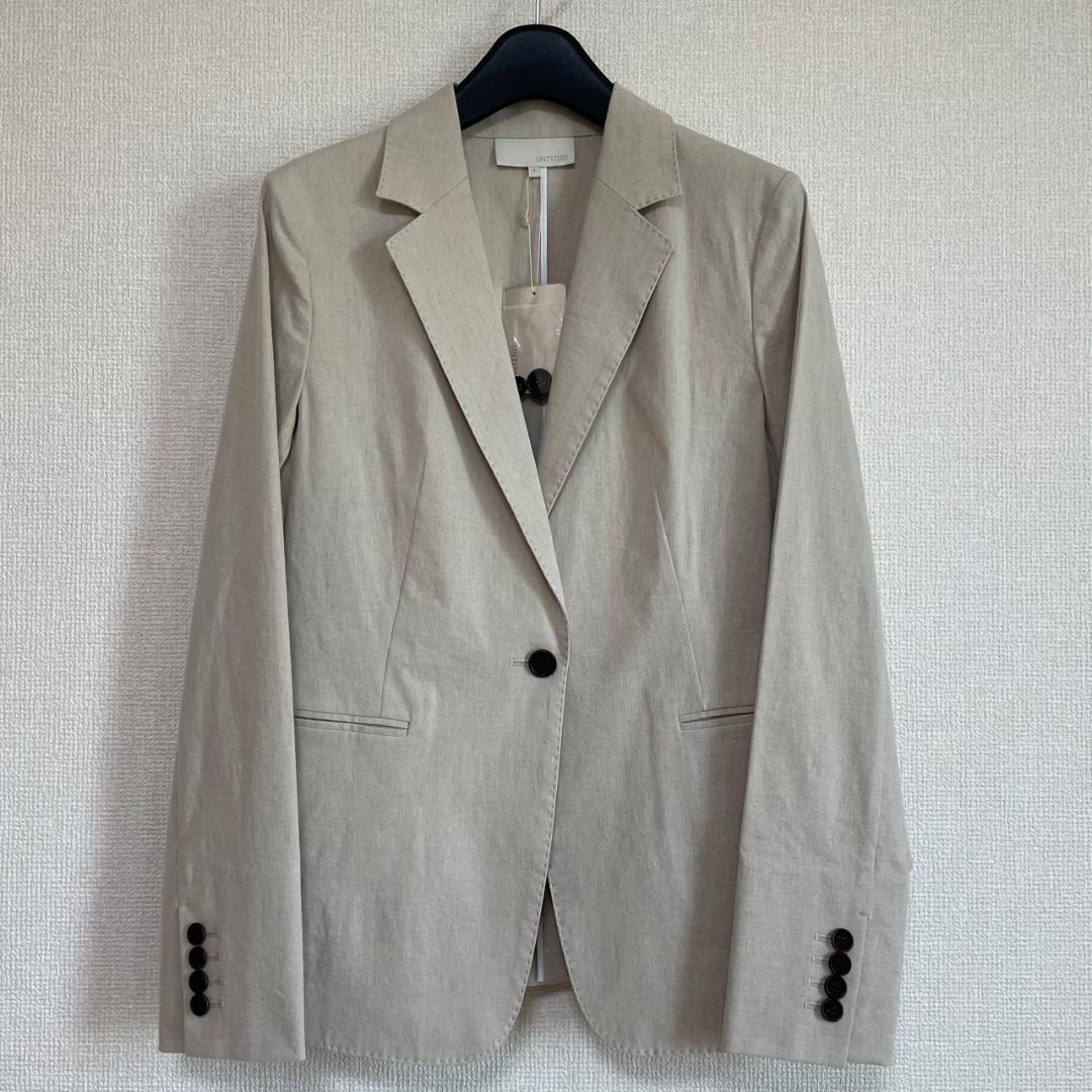新品 アンタイトル UNTITLED ジャケット 4 日本製 大きいサイズ 春夏