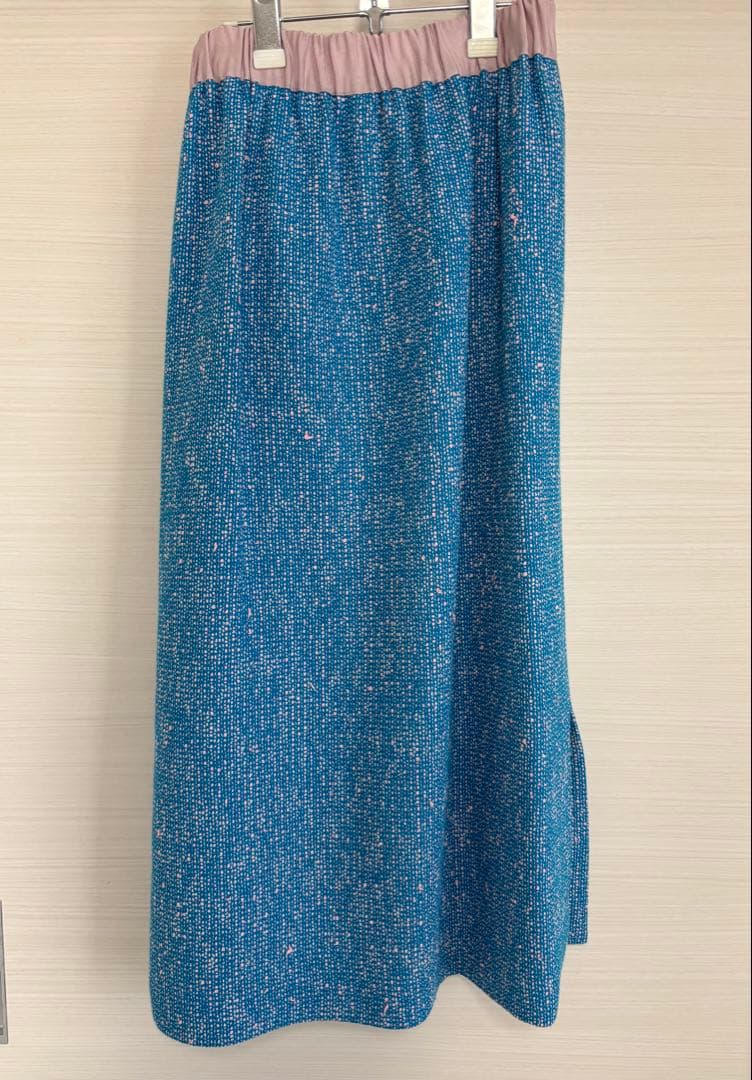 最終値下げ　Domelle リントンツイード　ロングスカート