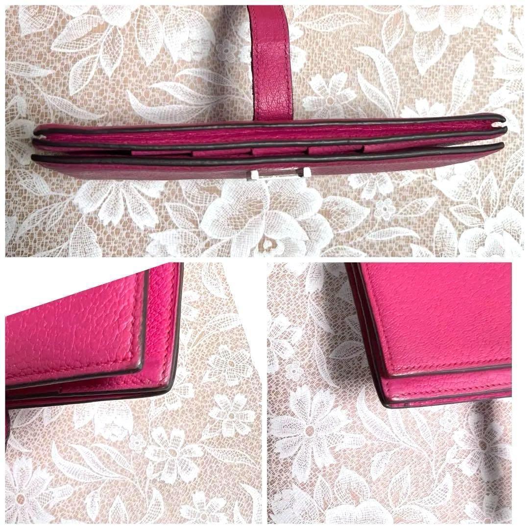 【良美品】HERMES エルメス ベアン スフレ シェーブル マチ付★正規品