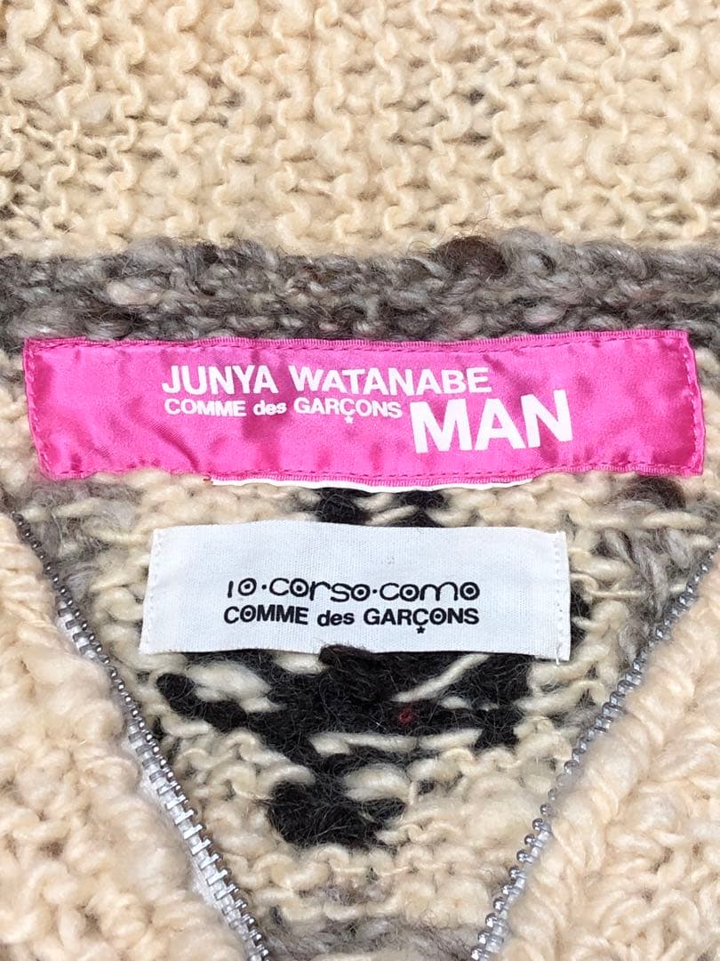 JUNYA WATANABE MAN×10CorsoComo スカルニットベスト