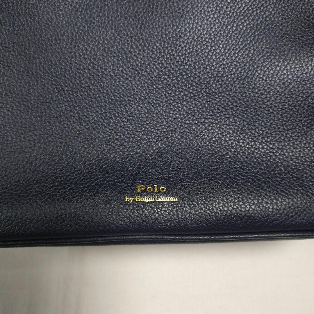 ☆新品☆ ラルフローレン　牛革製クロスボディバッグ