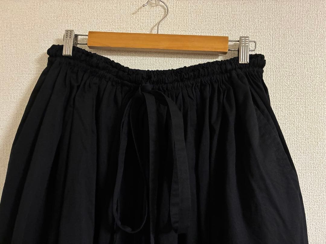 yohji yamamoto pour homme スカート　ブラック