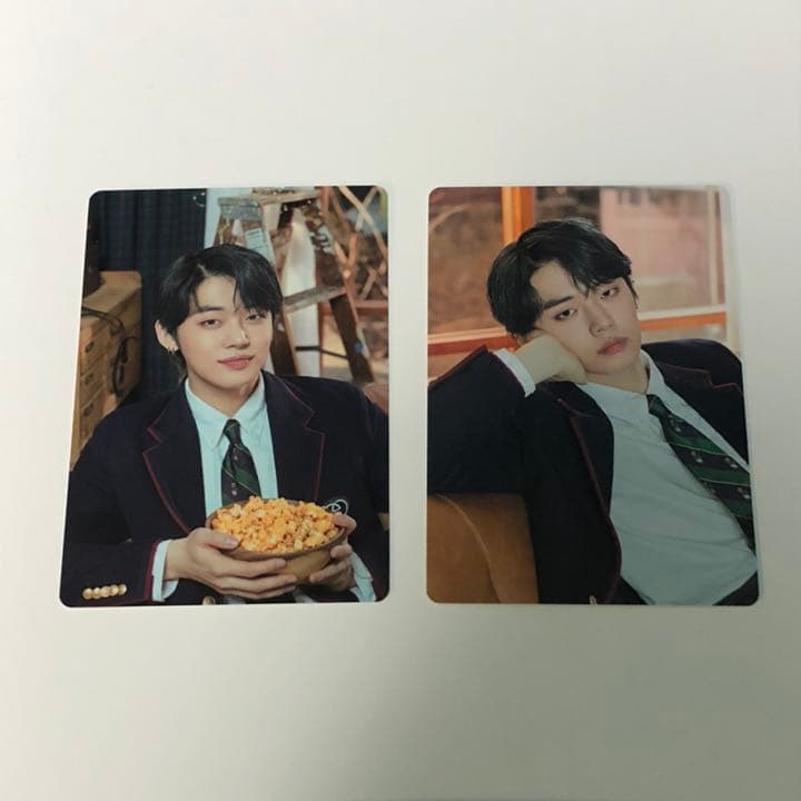 TXT ヨンジュン fanlive ミニフォト トレカ コンプ comprete