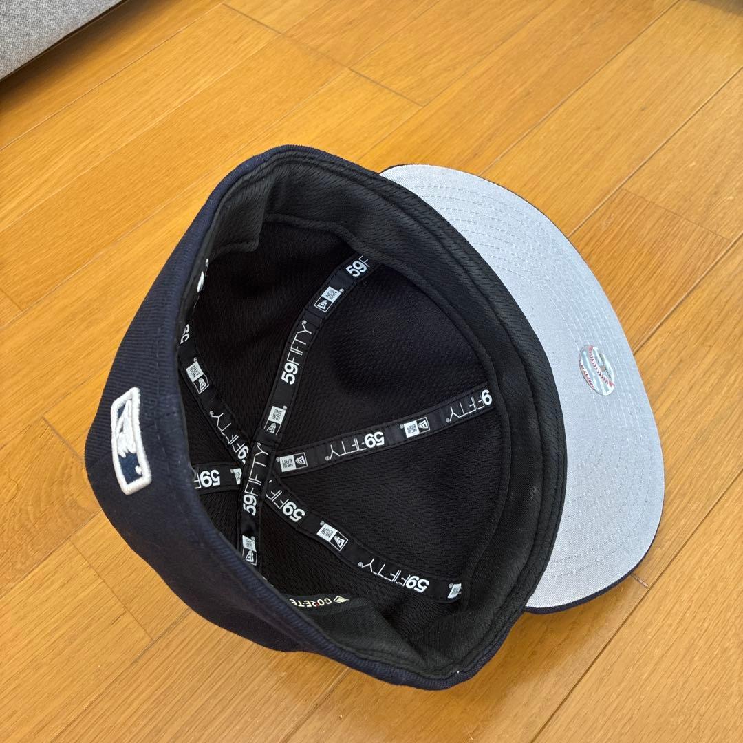 New Era 59FIFTY ネイビーキャップ 7 3/8 GORE -TEX