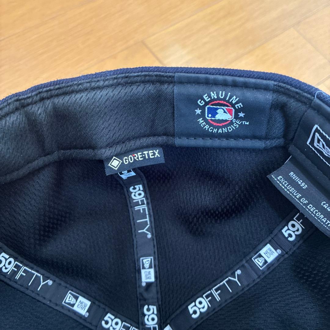 New Era 59FIFTY ネイビーキャップ 7 3/8 GORE -TEX