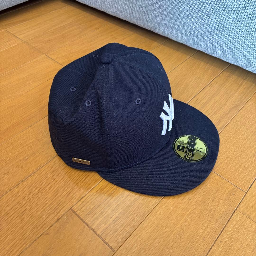 New Era 59FIFTY ネイビーキャップ 7 3/8 GORE -TEX