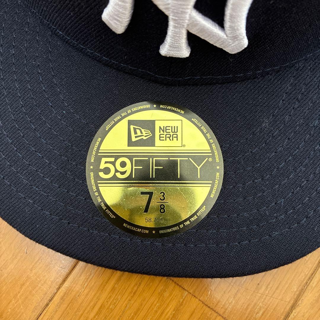 New Era 59FIFTY ネイビーキャップ 7 3/8 GORE -TEX