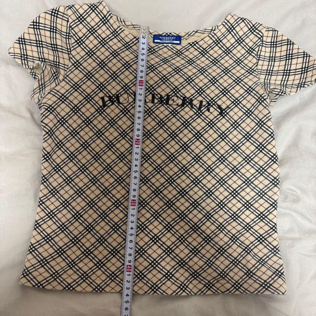 BURBERRY チェック柄 半袖Tシャツ M