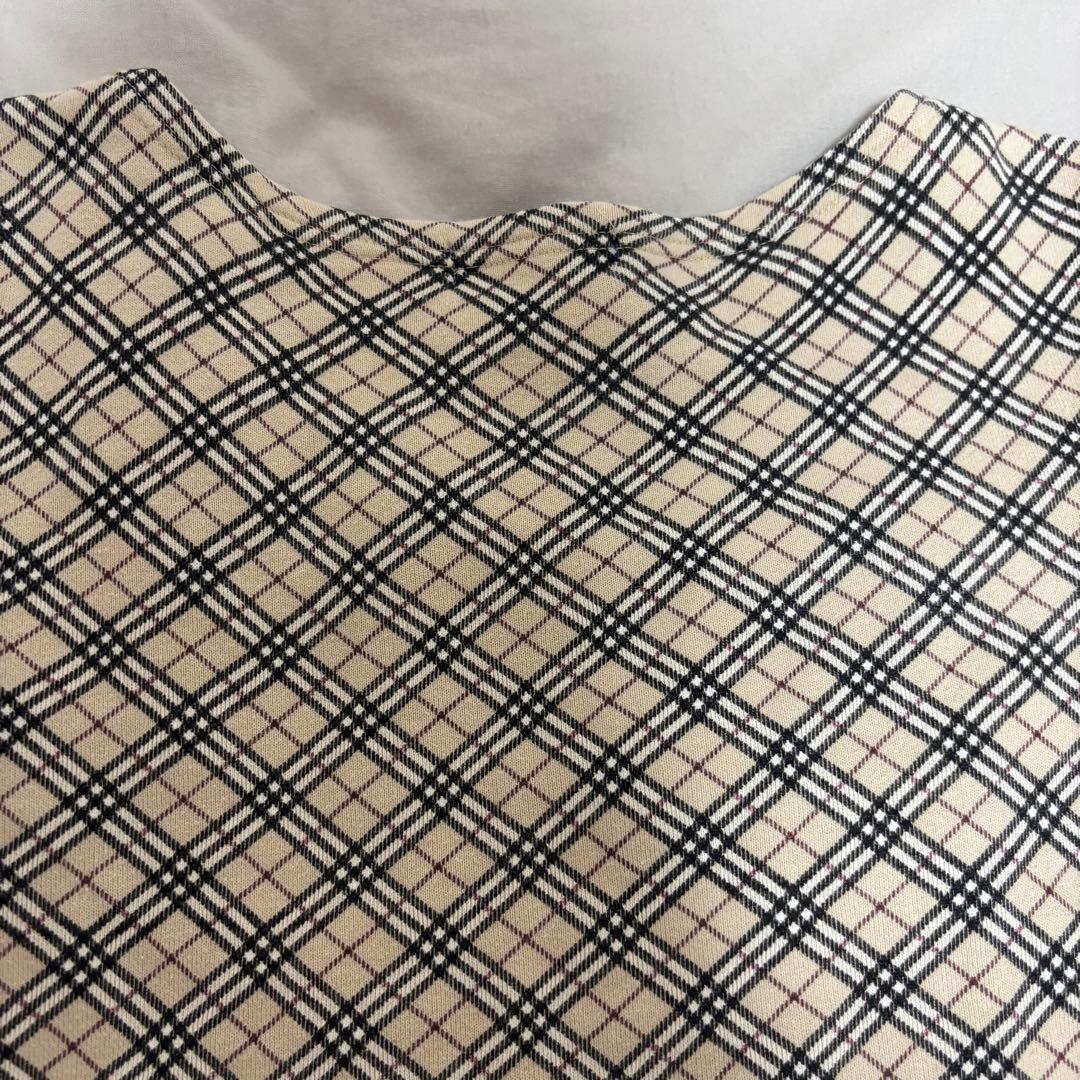 BURBERRY チェック柄 半袖Tシャツ M