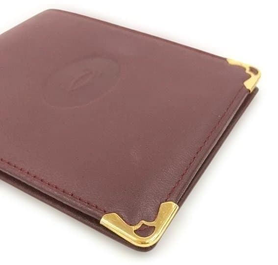 【極美品・完備品】Cartier マストライン 二つ折り財布