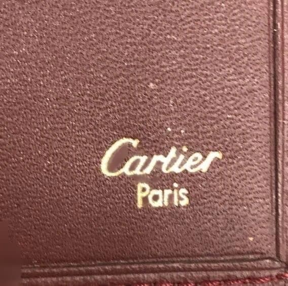 【極美品・完備品】Cartier マストライン 二つ折り財布